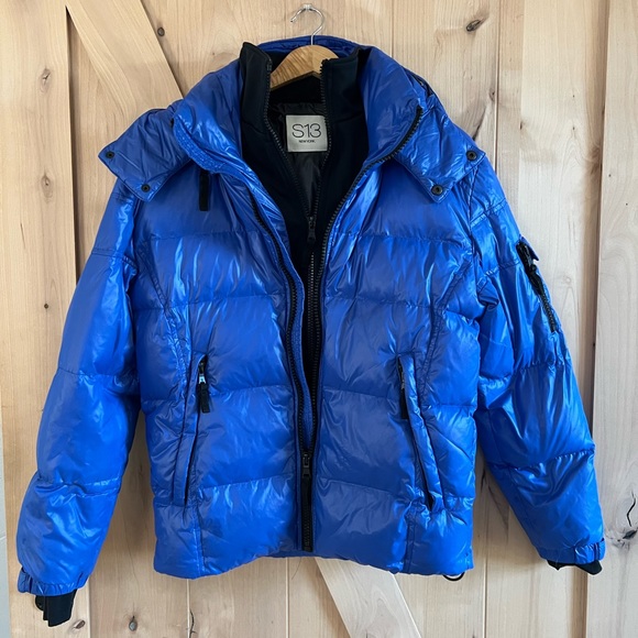 Mens S13 Cobalt Downhill Puffer Jacket - Picture 13 of 16